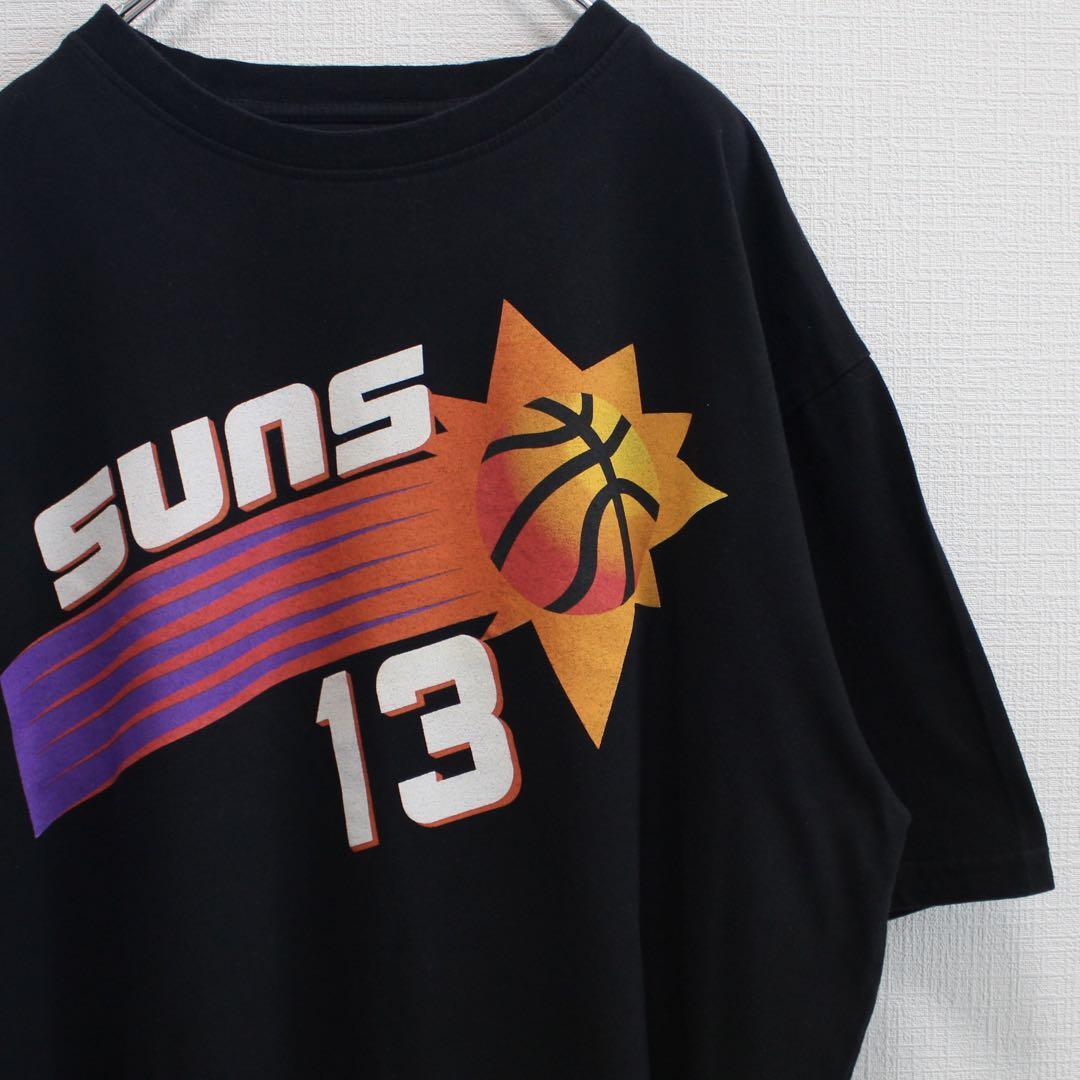 【XLTサイズ】mitchell & ness × PHOENIX "SUNS" 永久欠番 NASH 13 古着 Tシャツ