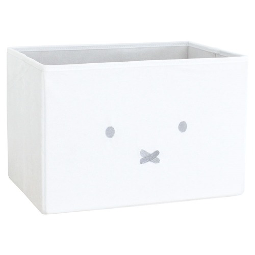 ミッフィーぬいぐるみストレージBOX（Lサイズ）ホワイト(5256615)