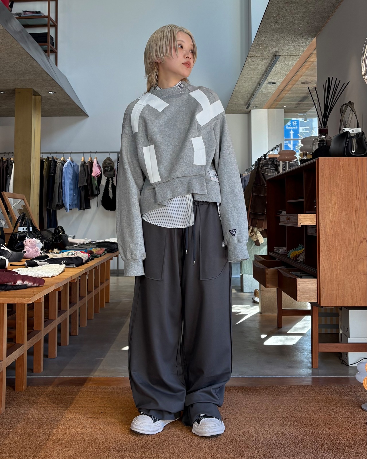 【26SS】Maison MIHARA YASUHIRO ミハラヤスヒロ / TUCKED TAPE PO - 2