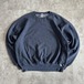 90s Russell V-neck 無地 ネイビー ounce Mid XL