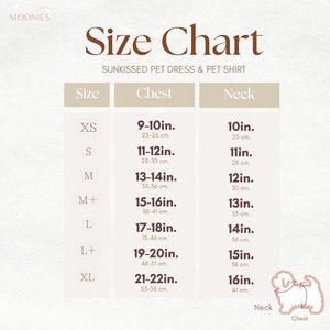 Sunkissed – Pet Dress〈size:XS-M＋〉