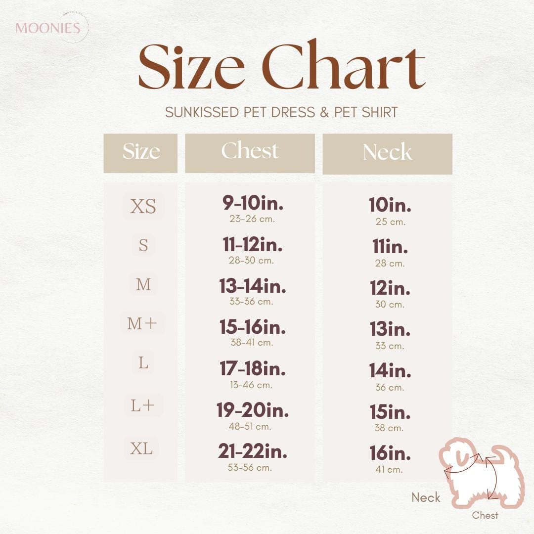 Sunkissed – Pet Dress〈size:XS-M＋〉