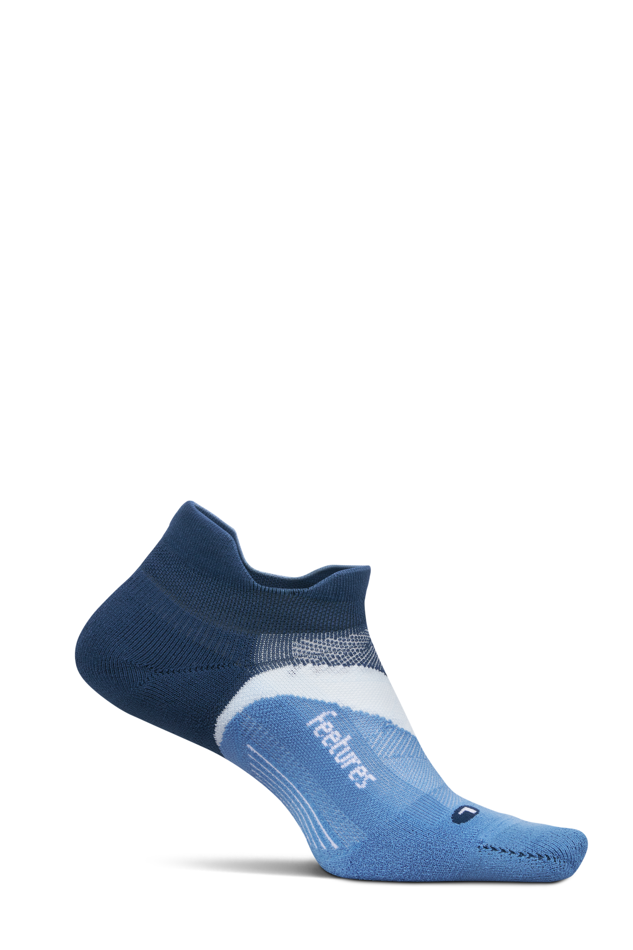 Feetures(フィーチャーズ)ELITE LIGHT CUSHION NO SHOW TAB BlueWave メンズレディースソックス