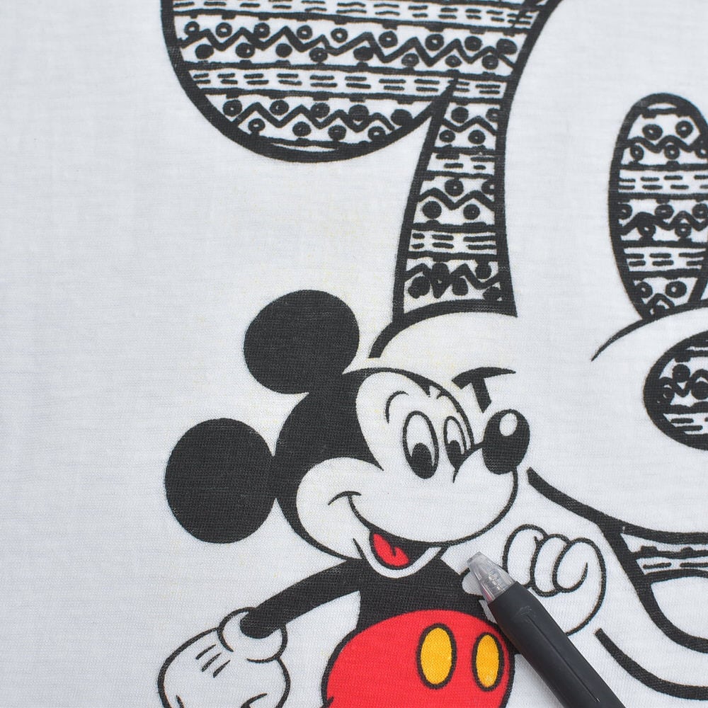 80～90s DISNEY ディズニー MICKEY MOUSE ミッキーマウス 顔ドン