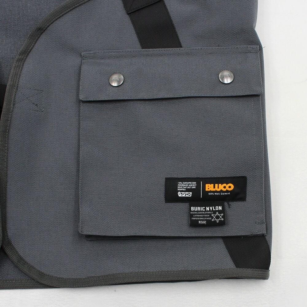 BLUCOxGREED THIRTEEN UTILITY VEST ver.2 Gray | DOG HOUSE GARAGE