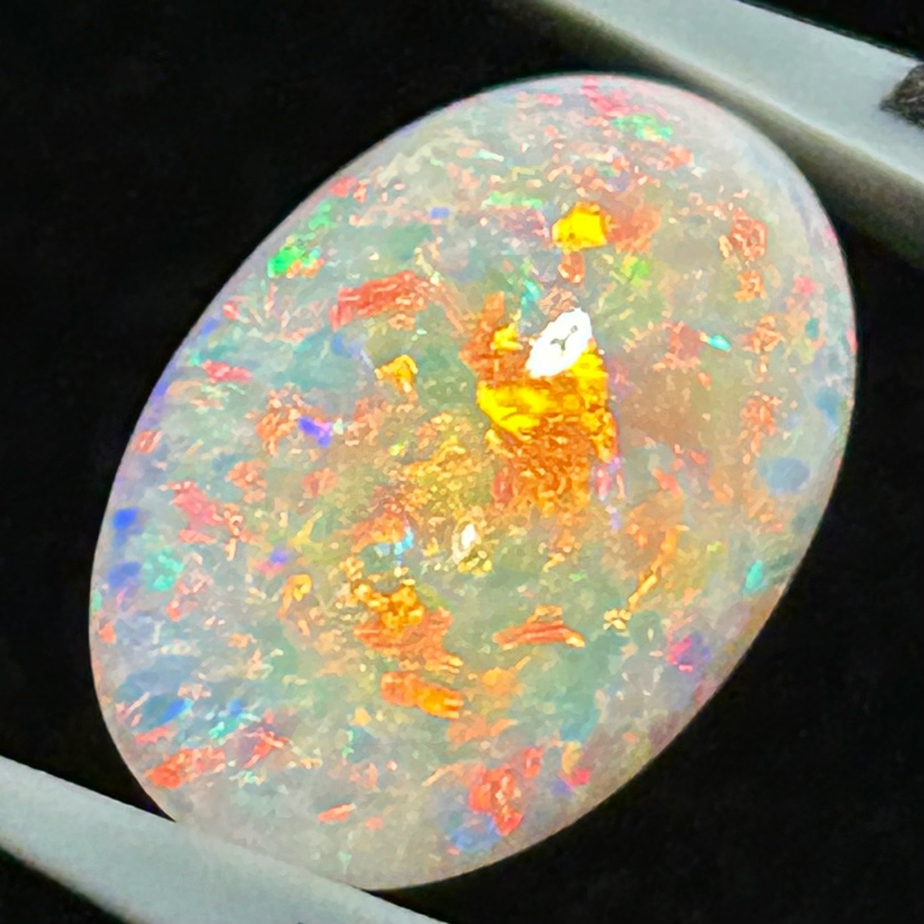 天然ホワイトオパール ( 実物綺麗 8.4 ct ) | staropals.official.ec