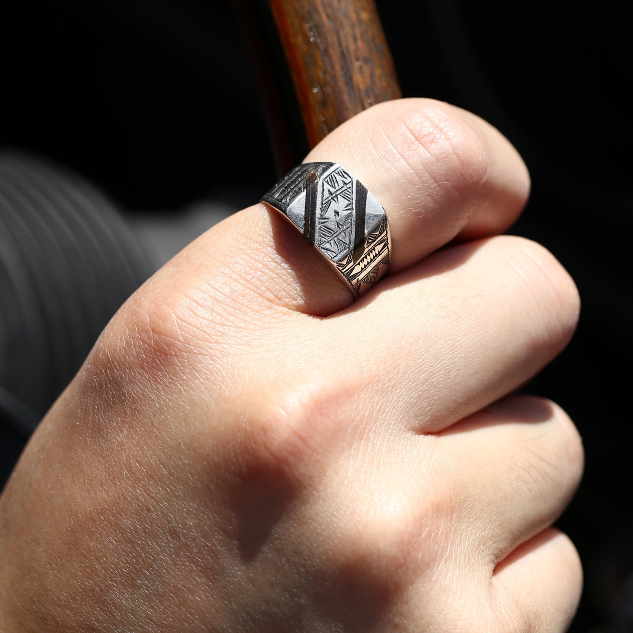 Touareg Silver Jewelry トゥアレグシルバージュエリー EBONY WOOD
