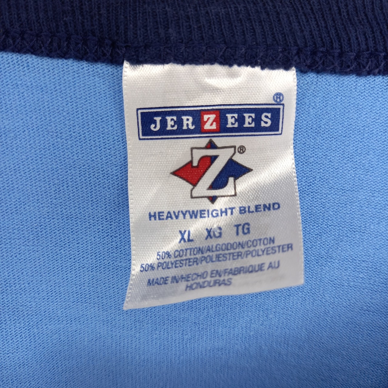 ジャージーズ　リンガーTシャツ　HONDA　バイクプリント　ビッグシルエット