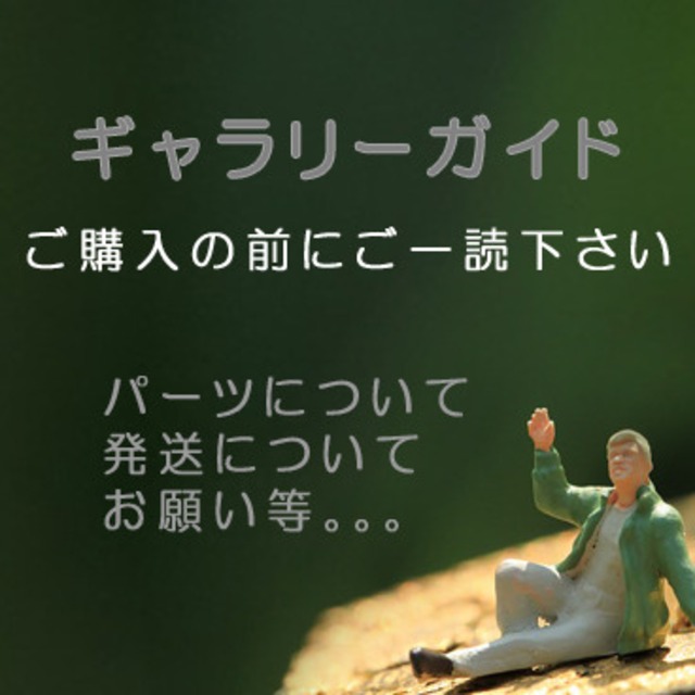 両耳用：パーツについて#ご購入前にご一読下さいませ。樹脂パーツご希望の方のページです。