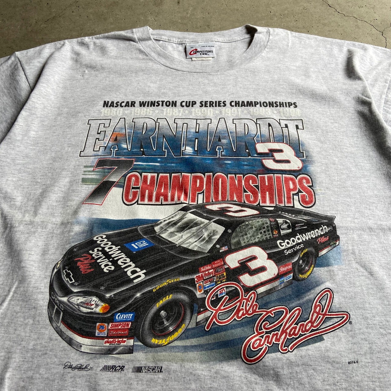 90年代〜 Dale Earnhardt デイル・アーンハート レーシングTシャツ 