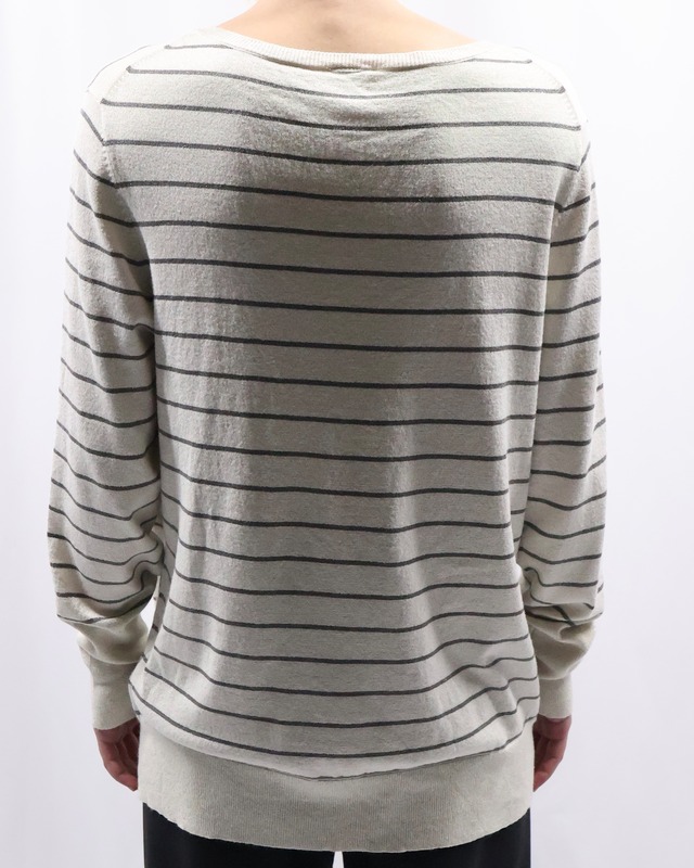 glitter border knit tops