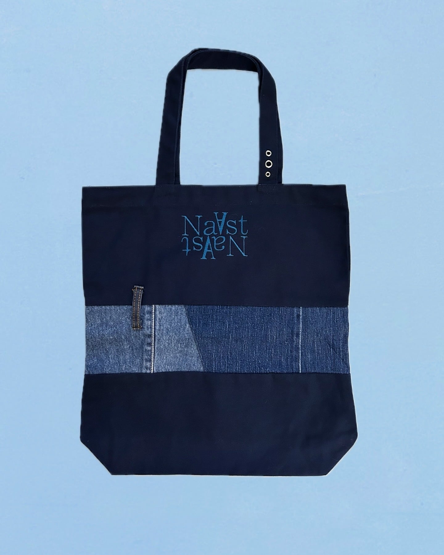 明菜さま❤️pagesになります♡デニムリメイク❤️猫しゃんかっこかわいいトート 明菜さま❤️pagesになります♡デニムリメイク❤️猫しゃん