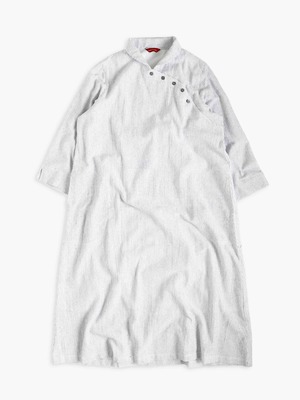 コットンチャイナカラーワンピース【刺子】