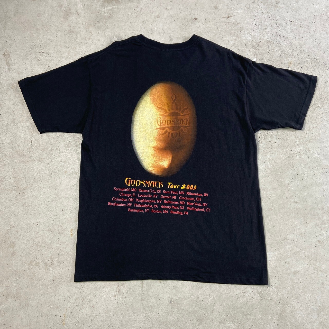 00年代 GODSMACK ゴッドスマック ヘヴィメタル バンドTシャツ メンズXL 