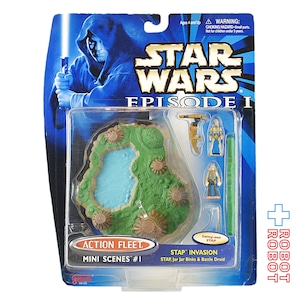 スター・ウォーズ エピソード1 アクションフリート ミニシーン STAPインベイション 未開封 国内版