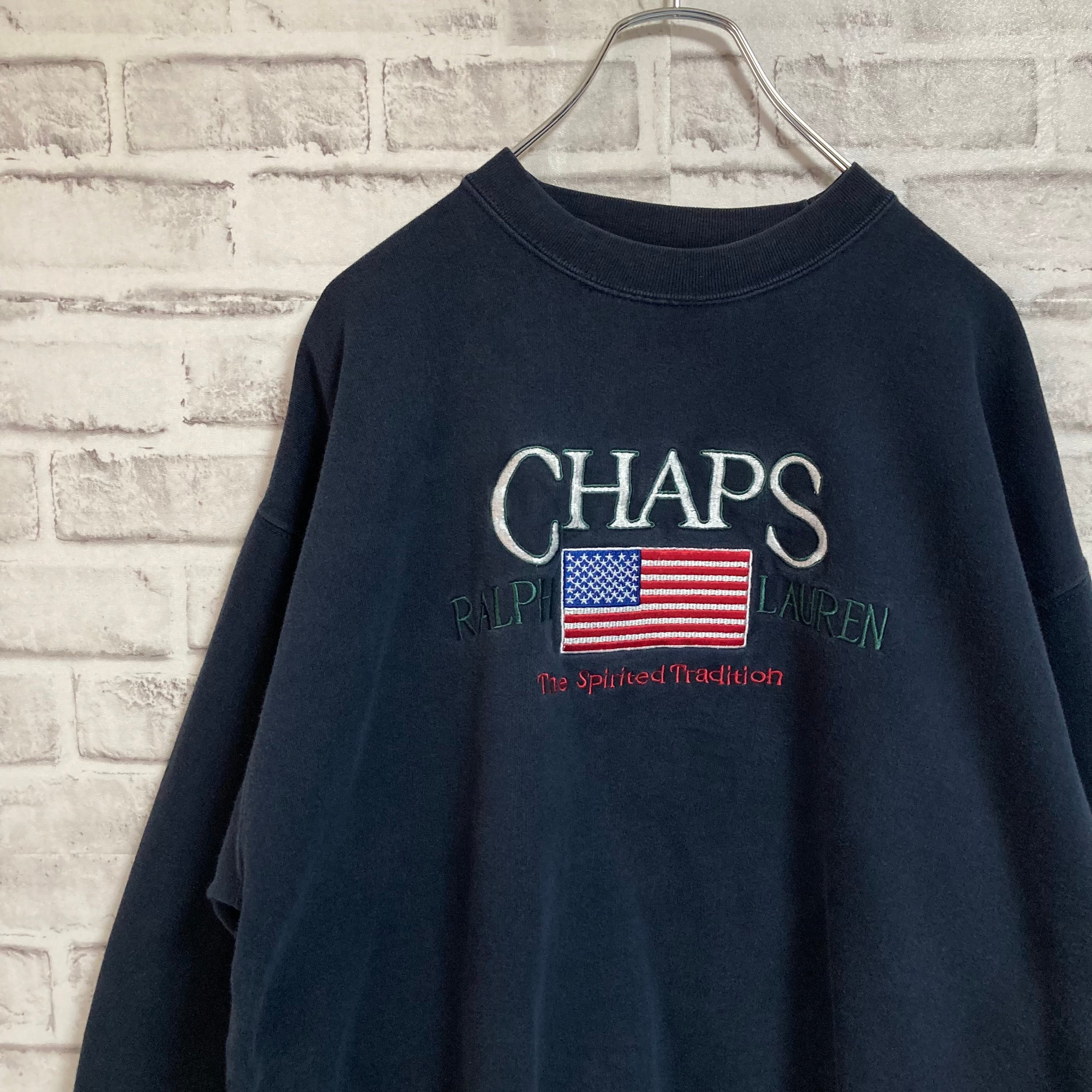 90s us規格 old chaps RL スウェット ビンテージ 刺繍ロゴ 昔