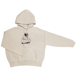 drowsy.. FRONT DOG LOGO HOODIE / 22AW / SB