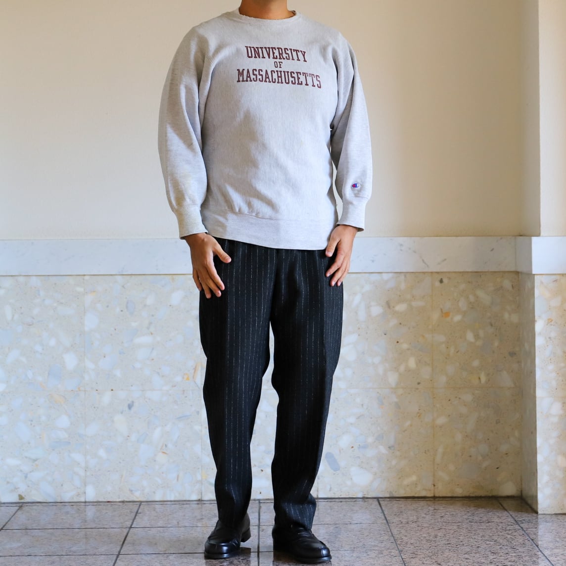 逸品】90s champion Reverse Weave Crew 