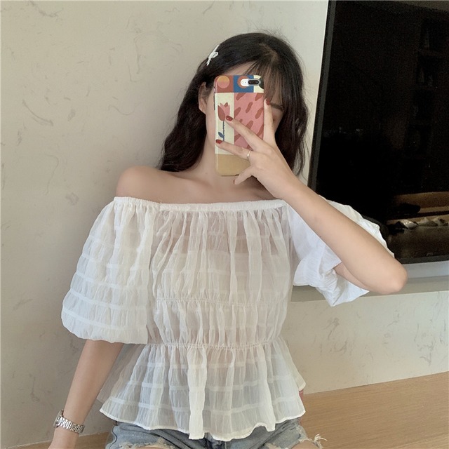 送料無料 2way ブラウス オフショルダー スクエアネック 半袖 韓国ファッション レディース トップス 薄手 透け感 バブルスリーブ パフ袖 無地 大人可愛い ガーリー Dtc レディースファッション通販 Mask エムエーエスケー 大人可愛い韓国ファッション 送料無料 2way ブラウス オフショルダー スクエアネック 半袖 韓国ファッション レディース トップス 薄手 透け感 バブルスリーブ パフ袖 無地 大人可愛い ガーリー Dtc レディースファッション通販 Mask エムエーエスケー 大人可愛い韓国ファッション