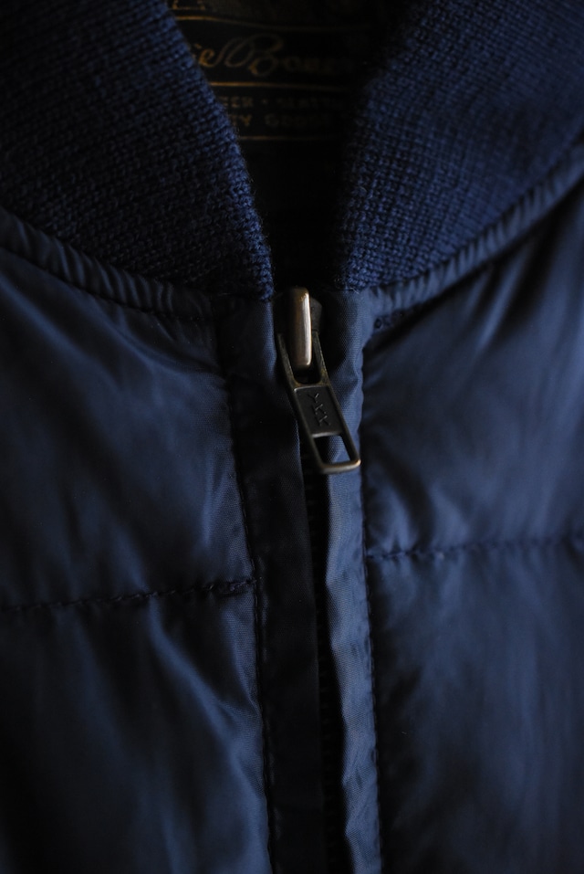 OK/80's "Eddie Bauer" quilting nylon goose down vest
