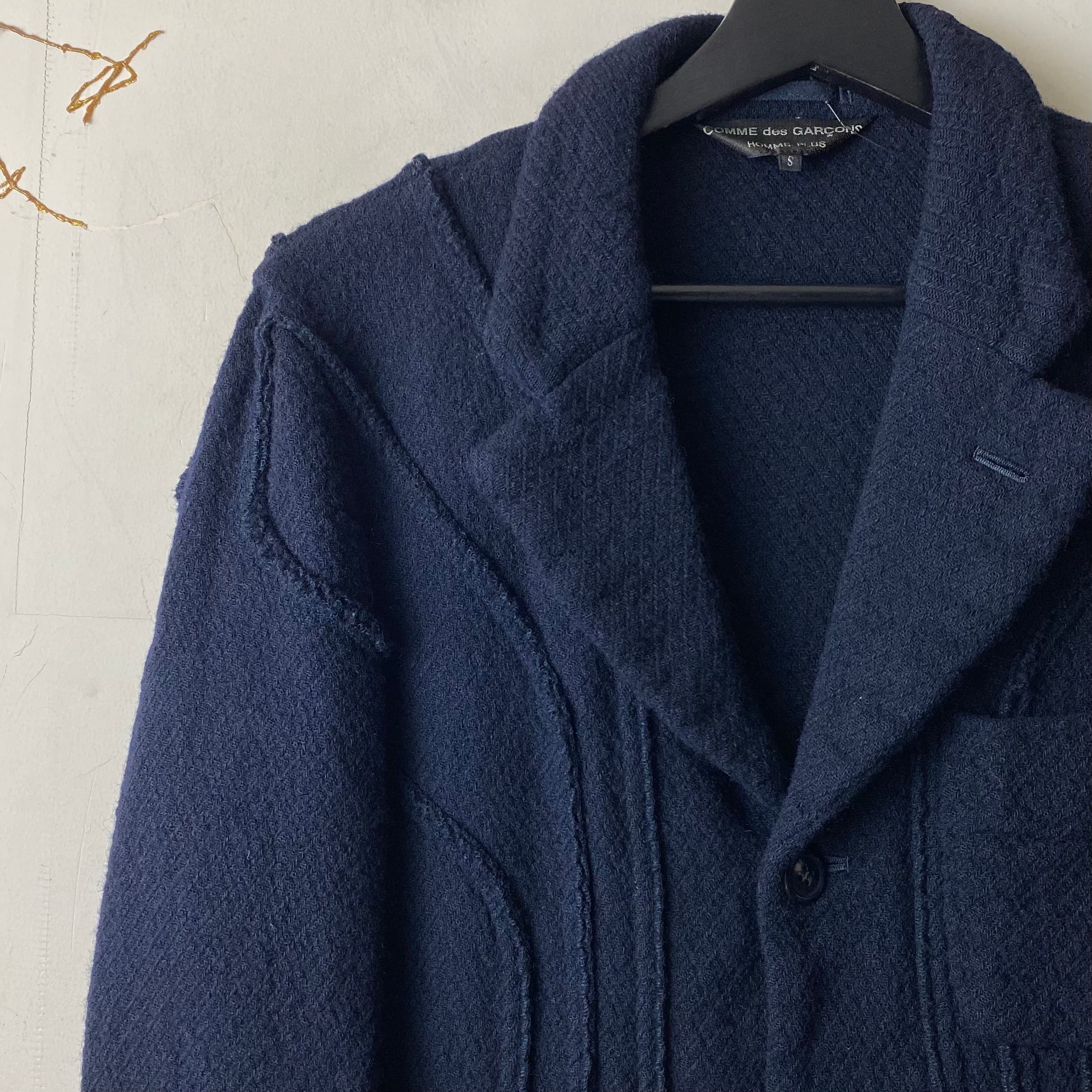 2003AW COMME des GARCONS HOMME PLUS seam design wool tailored 