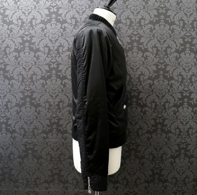 CHROME HEARTS クロムハーツ UNCLE VJ STN PLS STP MA-1 MA1ジャケット