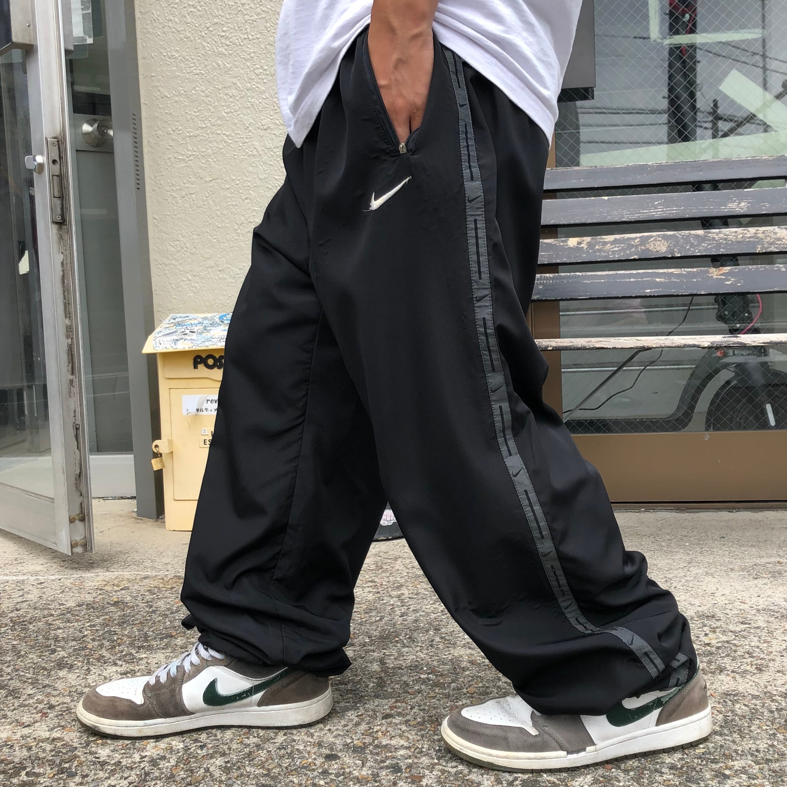 NIKE 90s nylon tec pants 00s Y2K