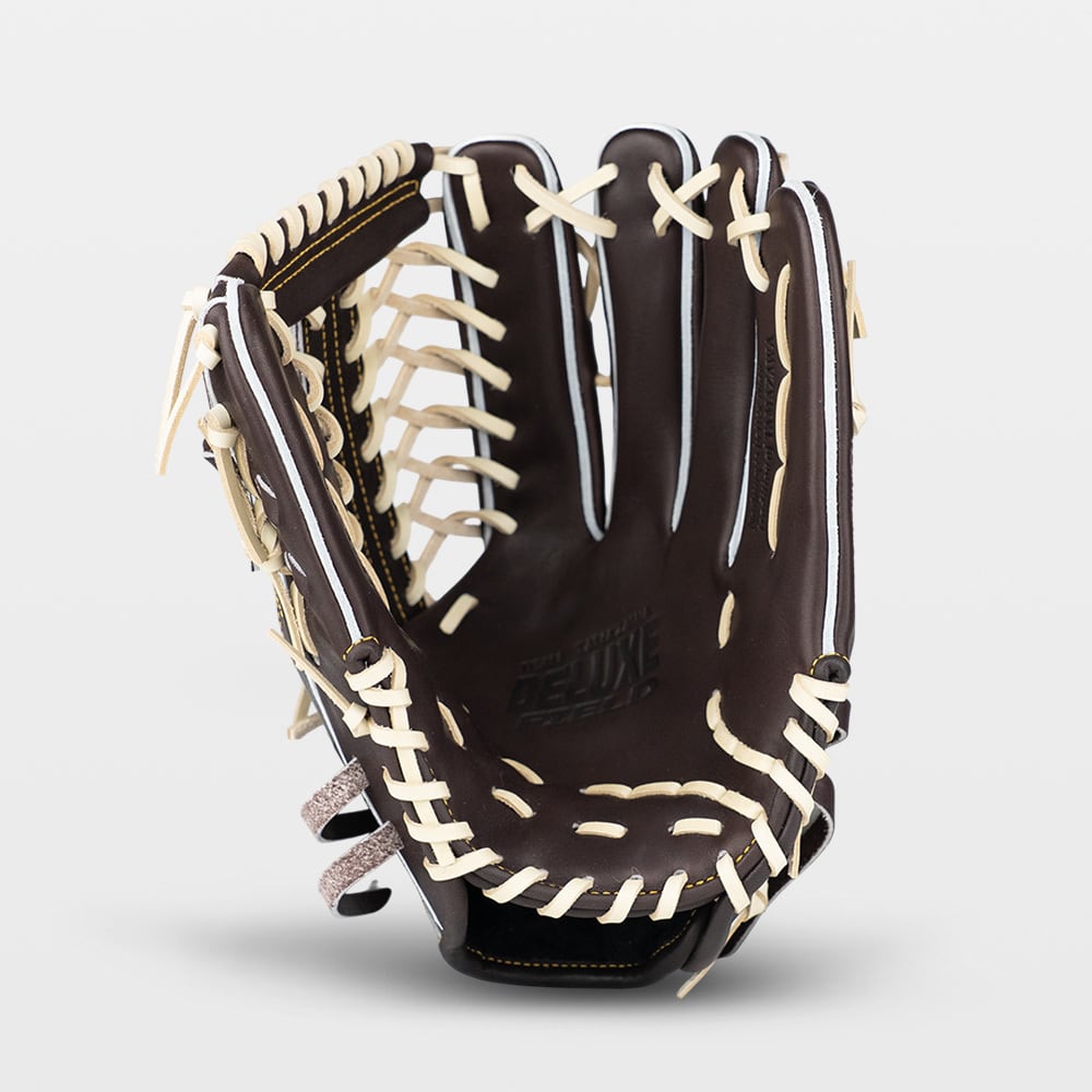 【硬式】玉澤 DELUXE 外野グローブ TUG-92DX型(ブラックブラウンxカンタマラベル)_02