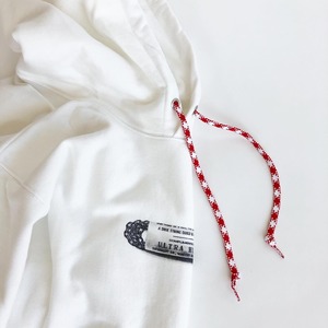 ULTRA HEAVY × VINCENT SHOELACE / SWAET HOOD PARKA / ウルトラヘビー / ヴィンセントシューレース / スウェットパーカ / ホワイト
