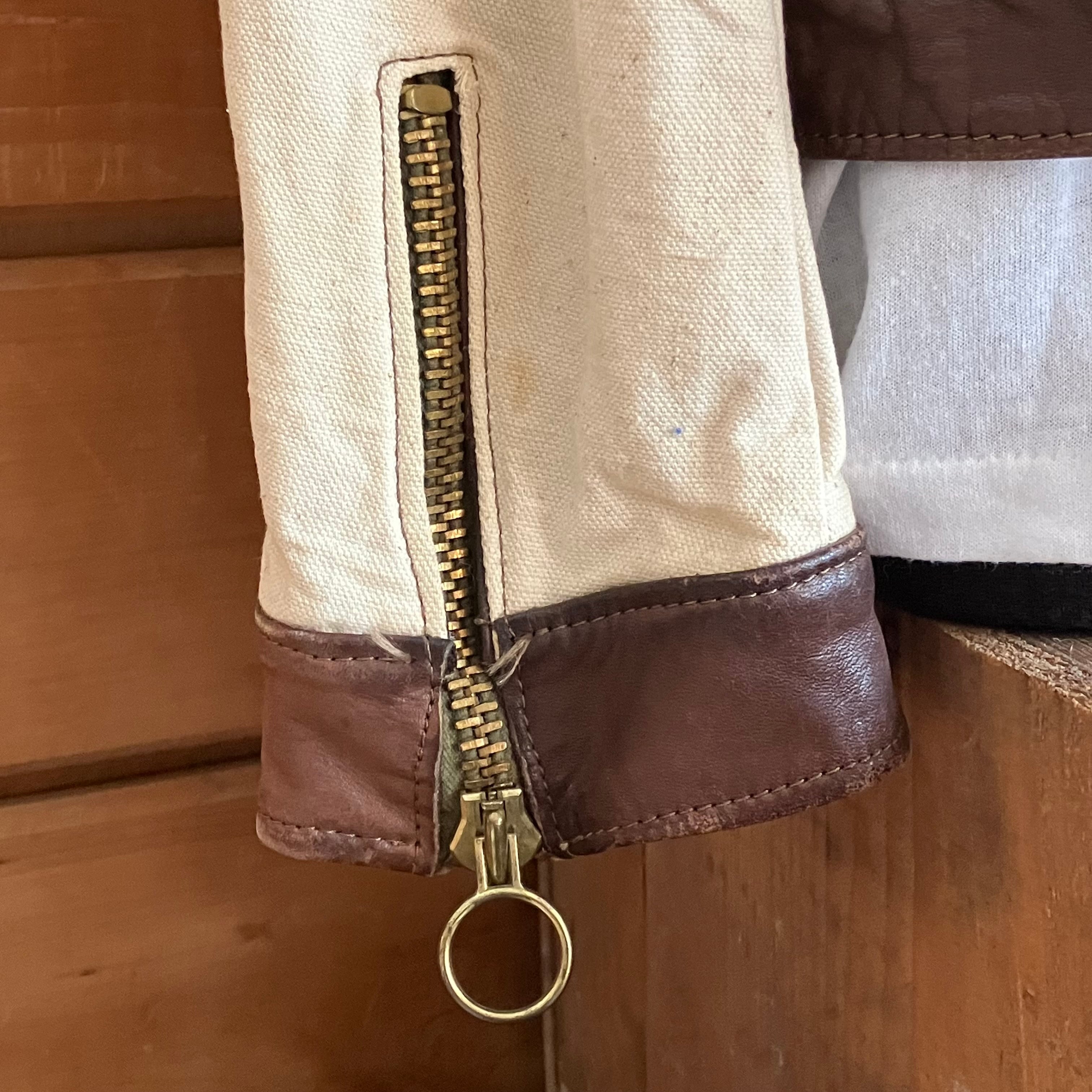 70's Buckboard レザーコンビジャケット | CORRINA CORRINA