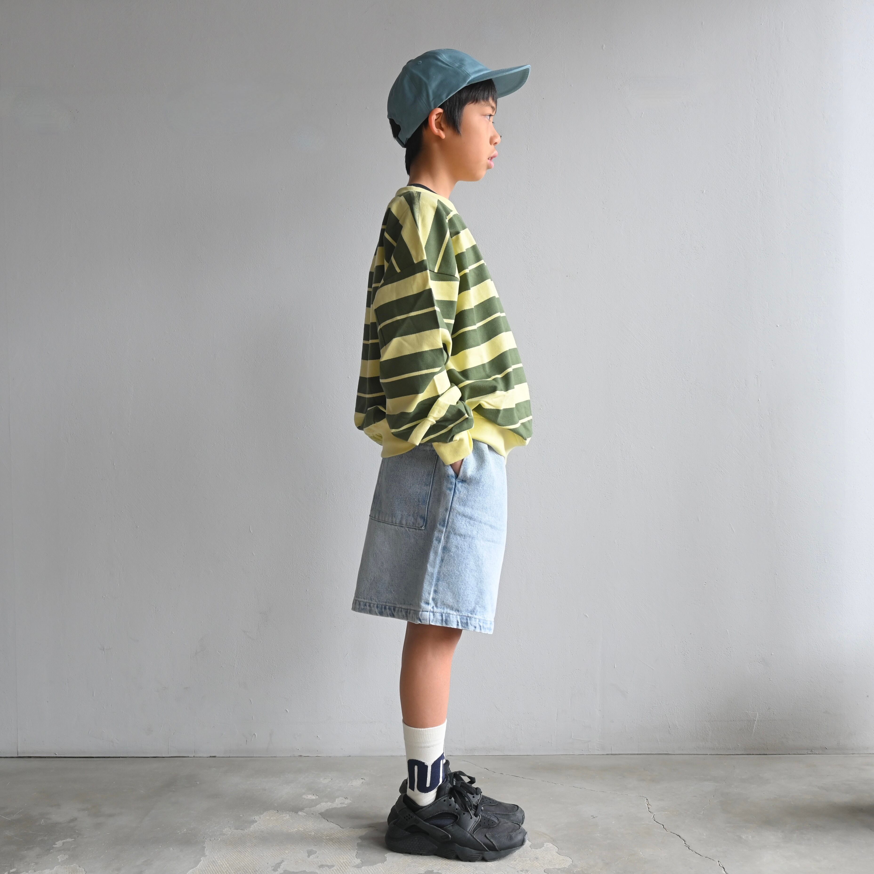 main story 2024SS》Relaxed Short / Light Blue Denim / 14Y | cirkel 