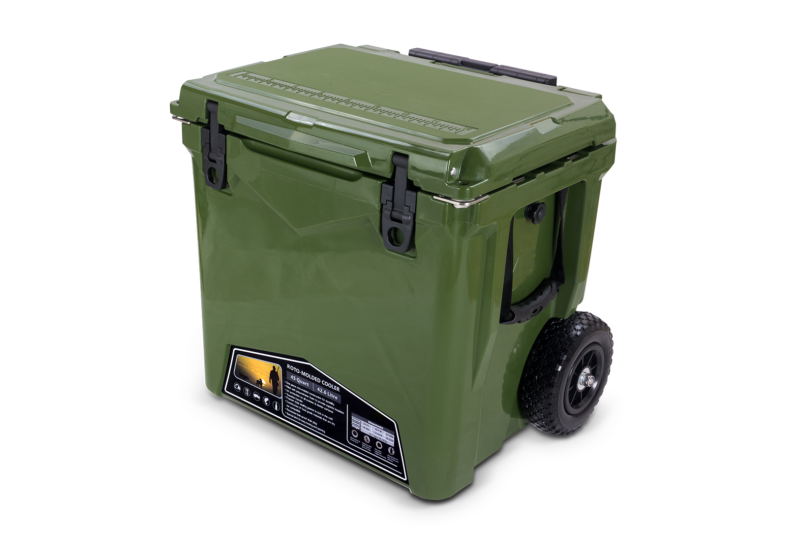 pegoo Hard Cooler Box TOW(クーラーボックス タイヤ付き) 45QT AG | Pegoo pegoo Hard Cooler Box TOW(クーラーボックス タイヤ付き) 45QT AG | Pegoo
