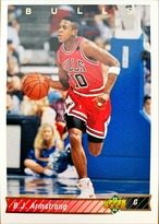 NBAカード 92-93UPPERDECK B.J.Armstrong #157 BULLS