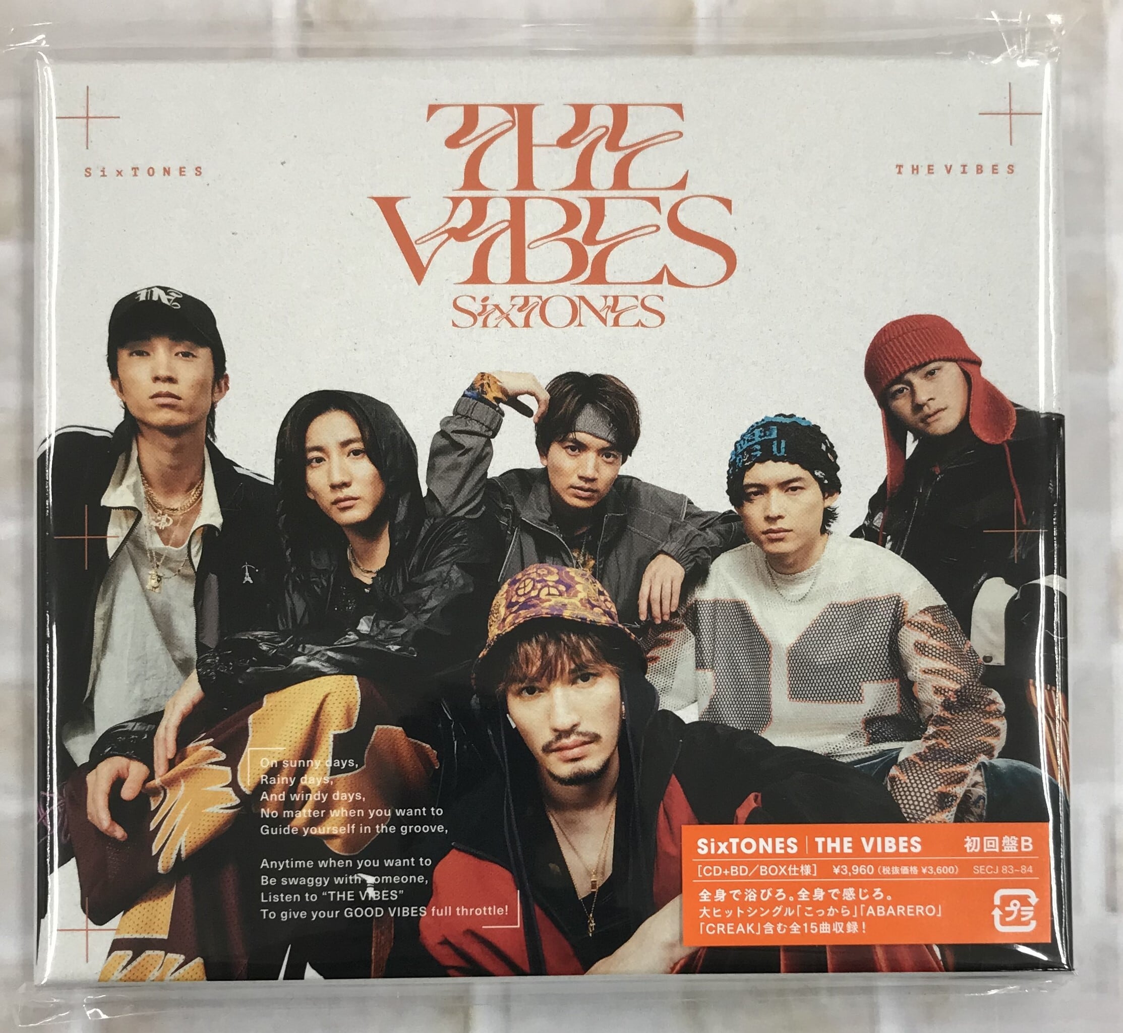 ＳｉｘＴＯＮＥＳ / ＴＨＥ ＶＩＢＥＳ / 初回盤A (CD+Blu-ray) | （株