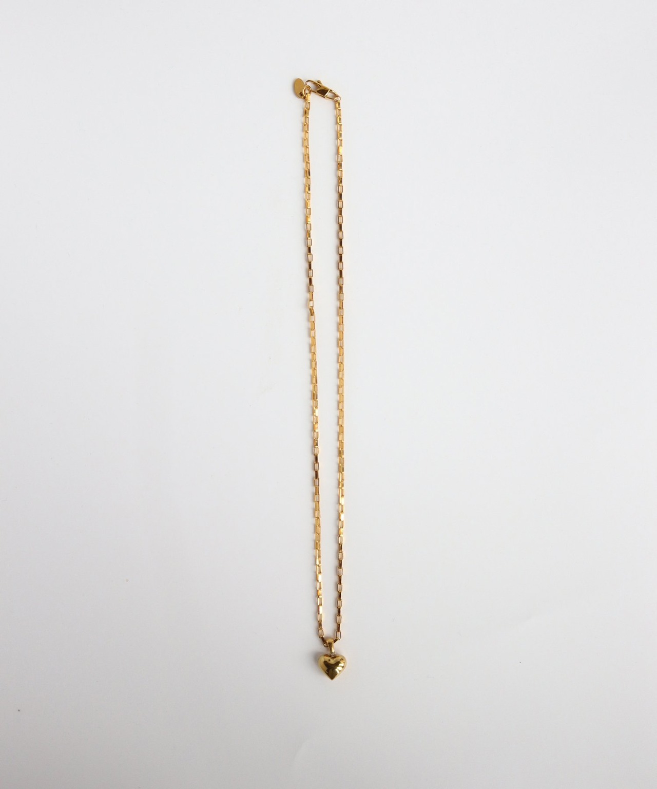 ゴールドハートネックレスS/022068