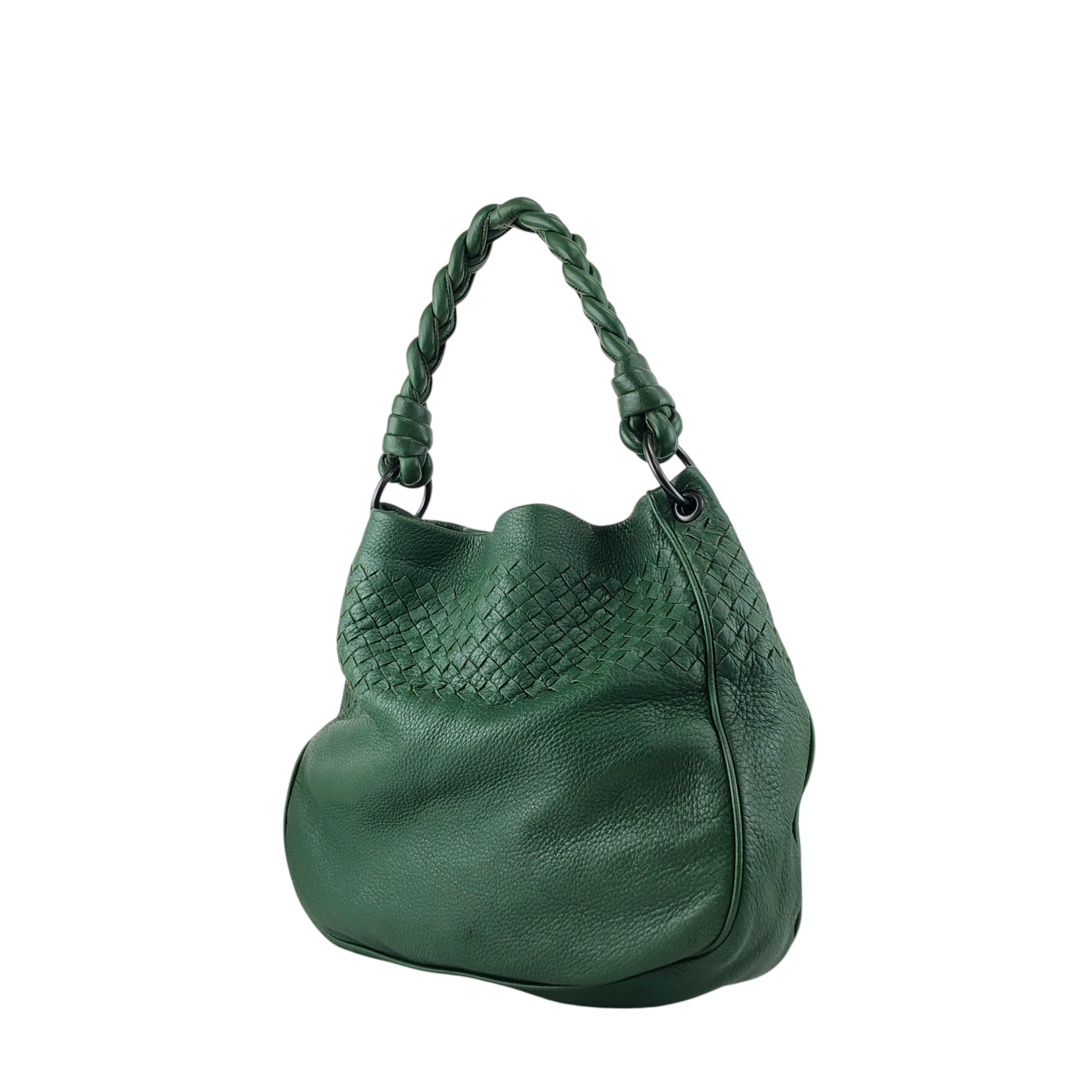 Bottega Veneta ボッテガ・ヴェネタ ショルダーバッグ グリーン レザー