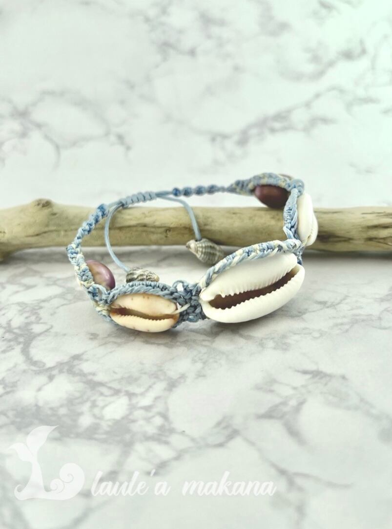 宝貝 × マクラメ ブレスレット | laule'a makana(ラウレアマカナ)