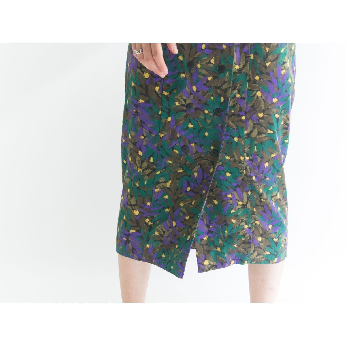 【Coastal】Made in USA botanical one-piece（アメリカ製 ボタニカル柄 ワンピース）8e