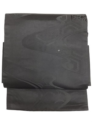 名古屋帯・喪服用・自然割付文様・No.200701-1619・梱包サイズ60