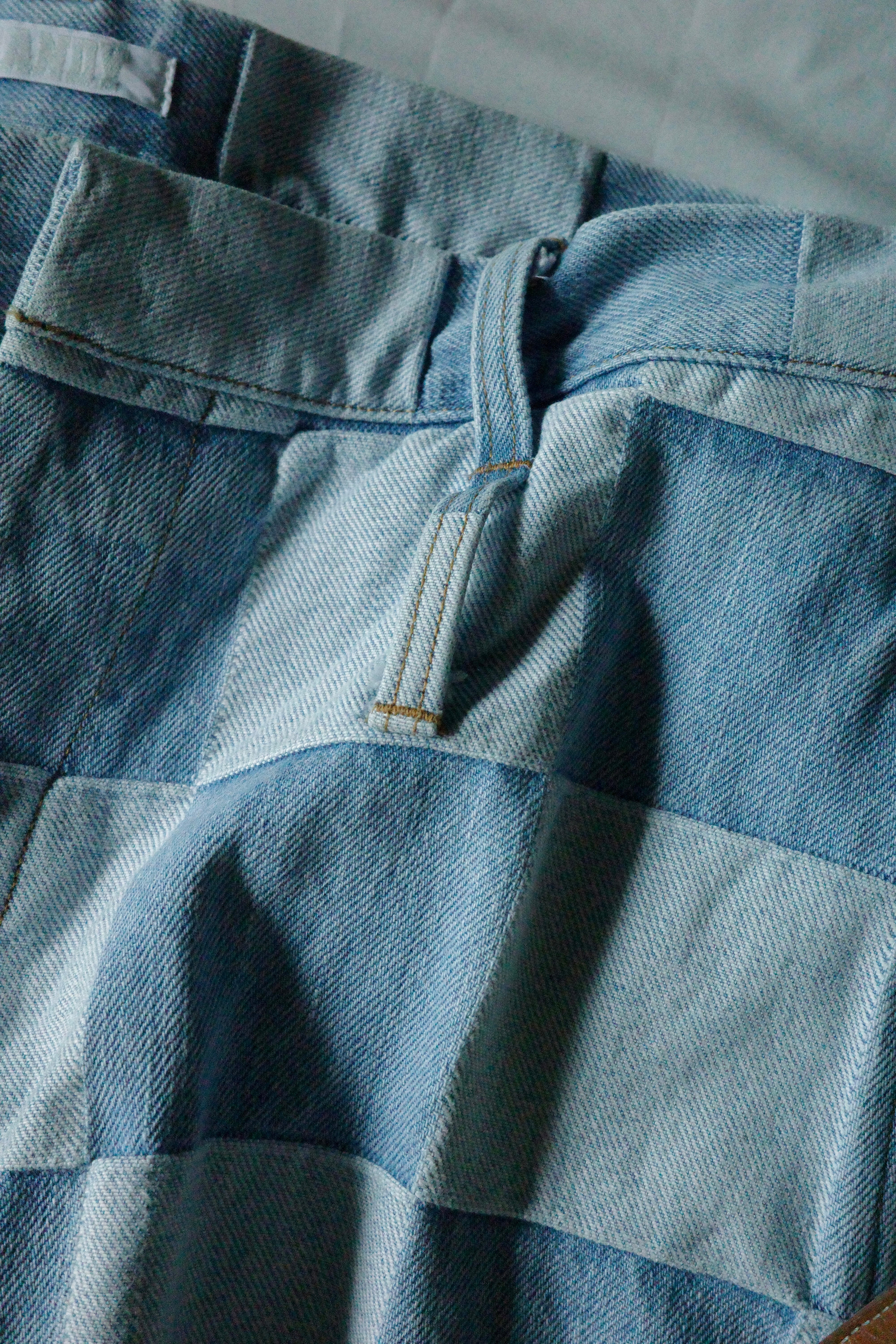 RANDY 【STUFFED -Check Denim-】 | lloomm