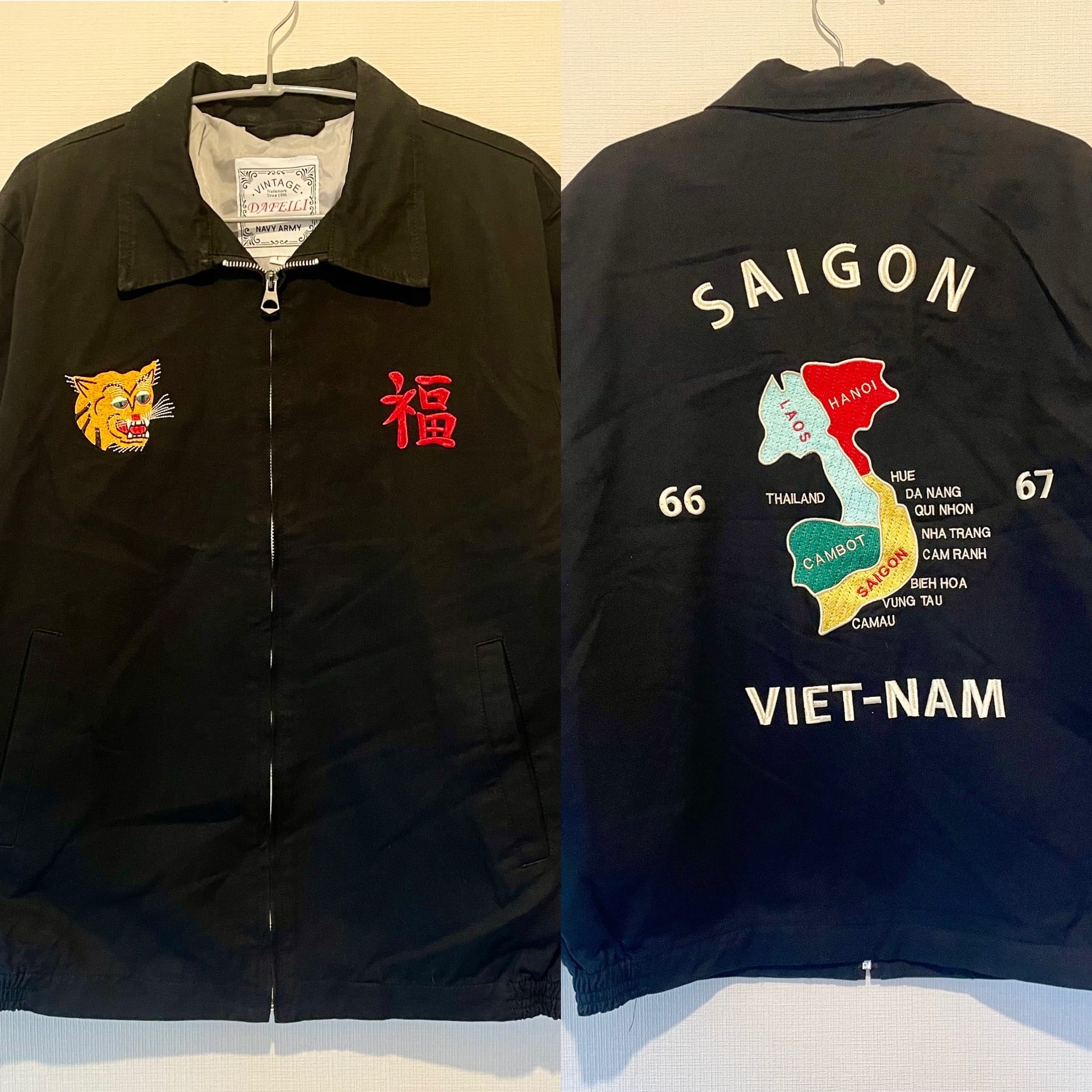 Vietnam Jacket XLサイズ ベトジャン スーベニアジャケット 復刻 Vietnam Jacket ベトジャン スーベニアジャケット 復刻モデル | BF MERCH'S