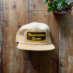 70's "K-Brand" Corduroy Trucker Hat Yellowstone Banks