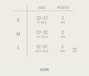 【即納】GOPE Metallic Dog Collar - B-Buckle｜Silver × Ivory