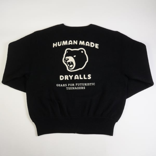 HUMANMADE ヒューマンメイド ニットカーディガン L グリーン