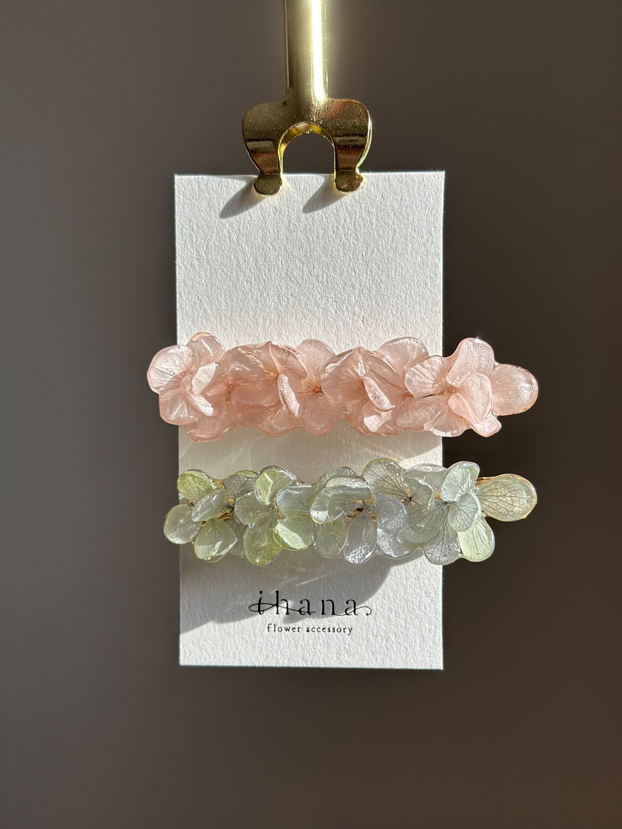 hydrangea hairclip