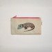 Ashi｜亜紙 Flat Pouch M＊Tokkey 動物柄 紙ポーチ バナナ ハンドメイド