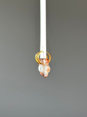 flower motif accessory 【brown flower】