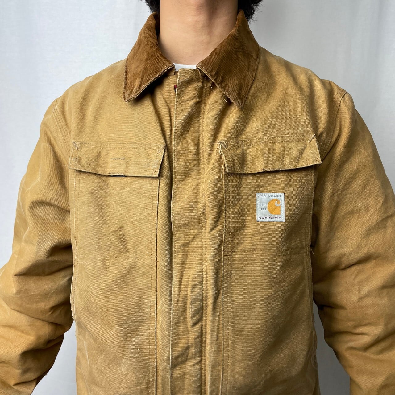 80年代 USA製 Carhartt カーハート ダック地 トラディショナルコート