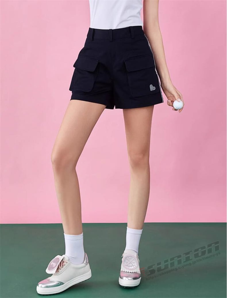 ゴルフウェア レディース ショートパンツ ゴルフ 膝上 五分丈 ゴルフウェア レディース ショートパンツ ゴルフ 膝上 五分丈