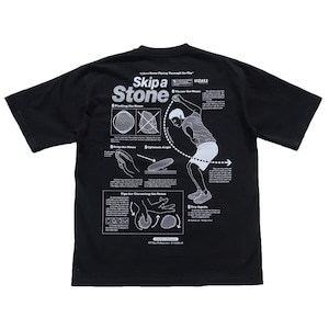 HIDAKA 24SS STEINER T-SHIRTS WITH STONE (Black)